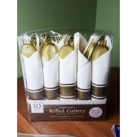 Blue Gold Party Supplies - Picture 6 of 6